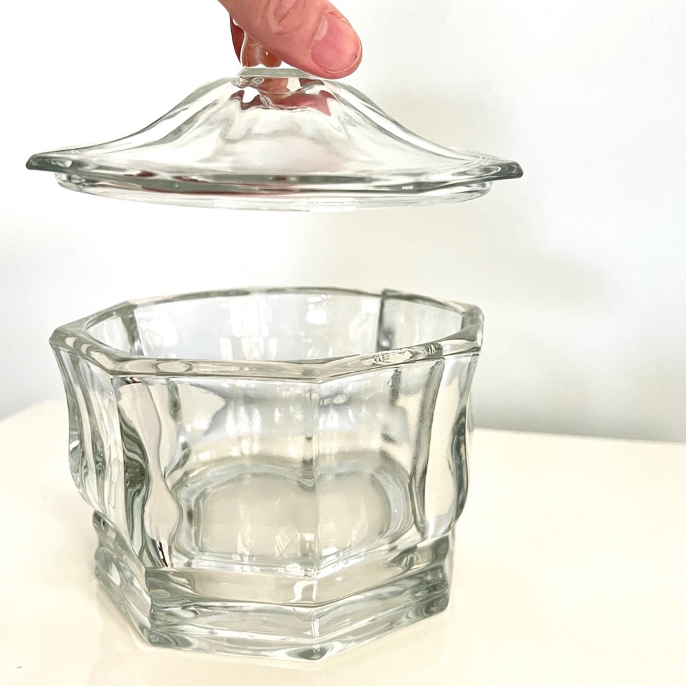 Glass Candy Dish 🍬 Never Used